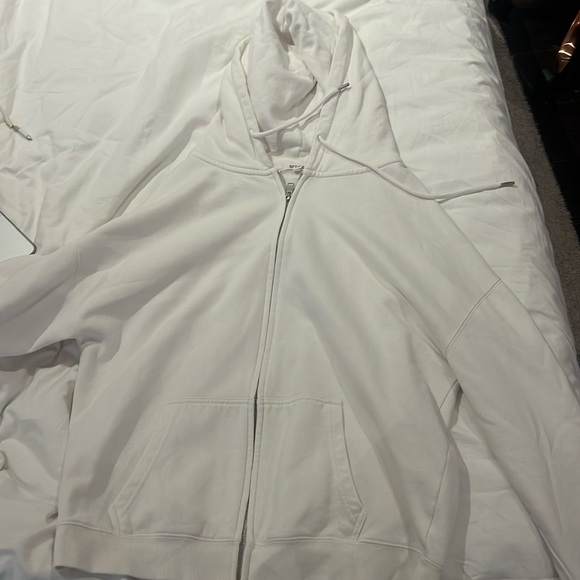 Garage white zip up size medium - Picture 2 of 3